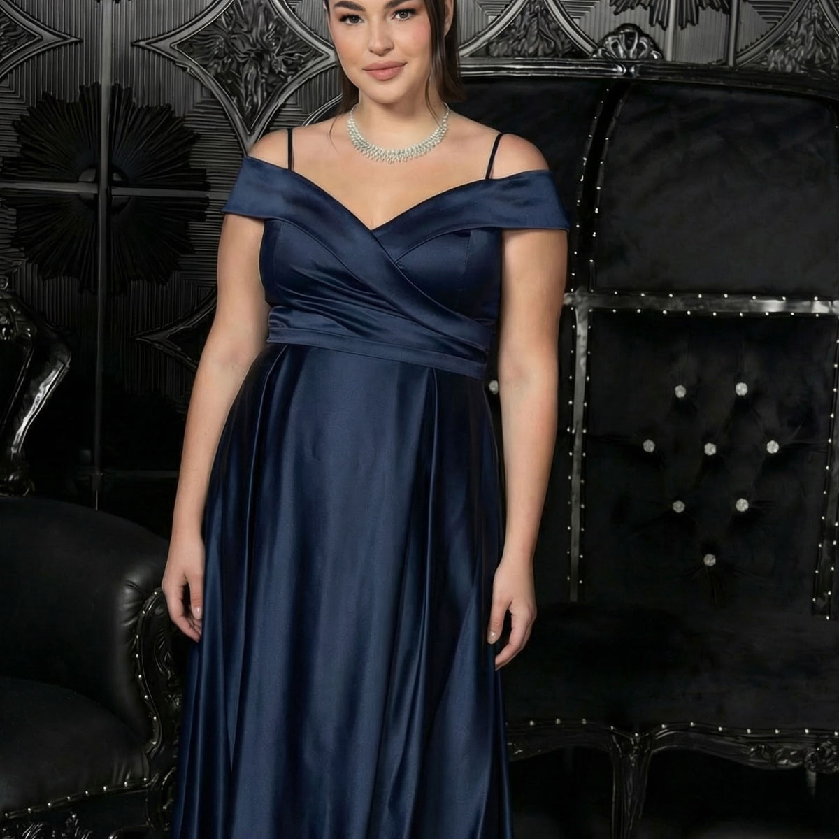 flare off shoulder dress CD CD929
