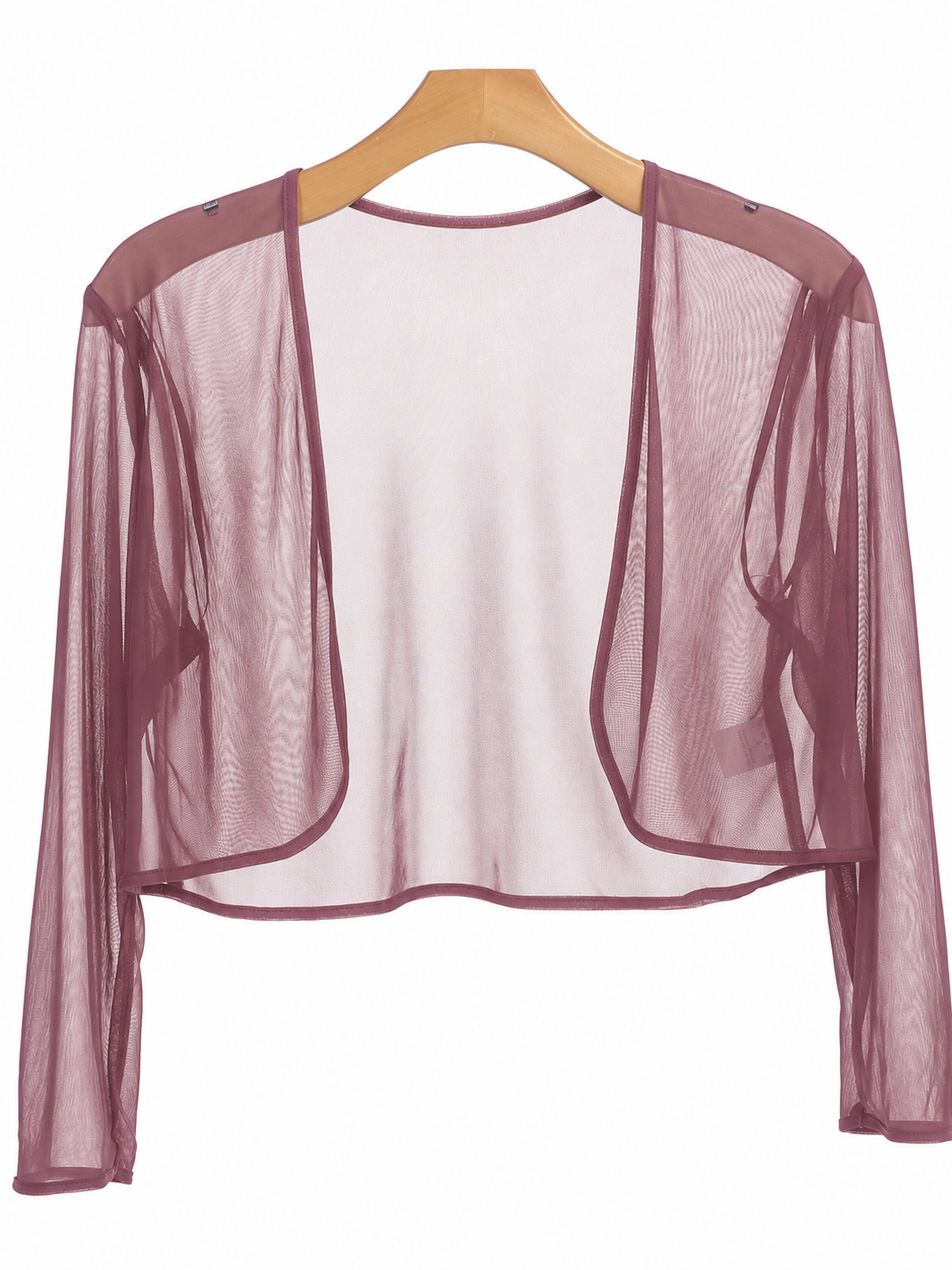 Chiffon MJ Bolero Mauve